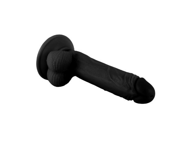 VSC Novelty - Dildo Realistico Mr. Rude - Nero - 7.9"