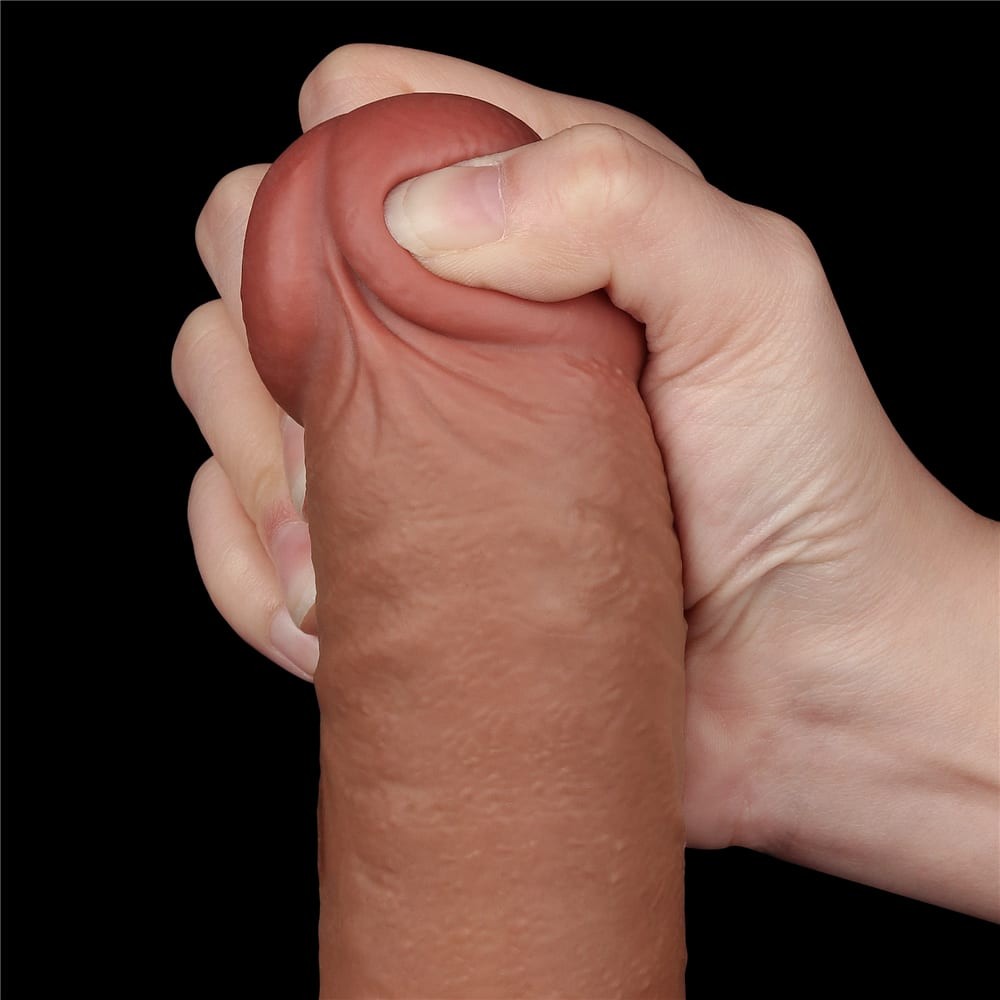 9.5'' Sliding Skin Dual Layer Dong Brown_B15O50_3