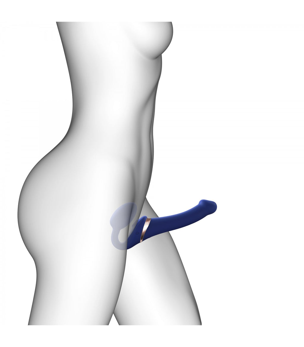 IMBRACATURA REGOLABILE MULTI ORGASMO XL BLU