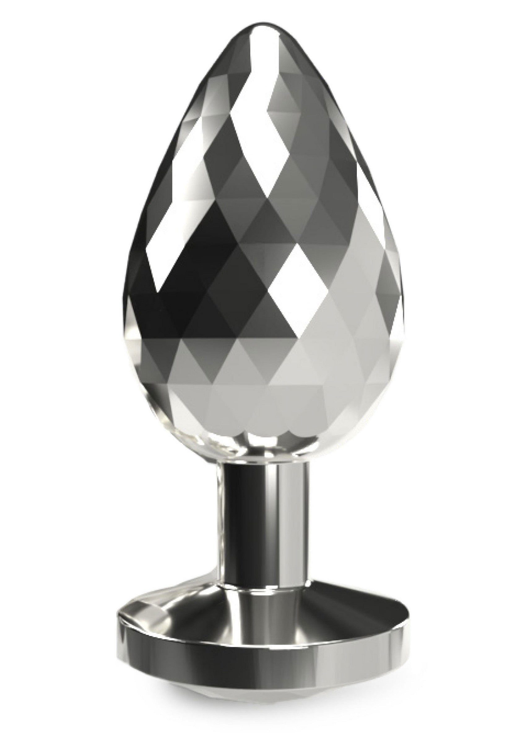 Disco Diamond Plug Piccolo argento