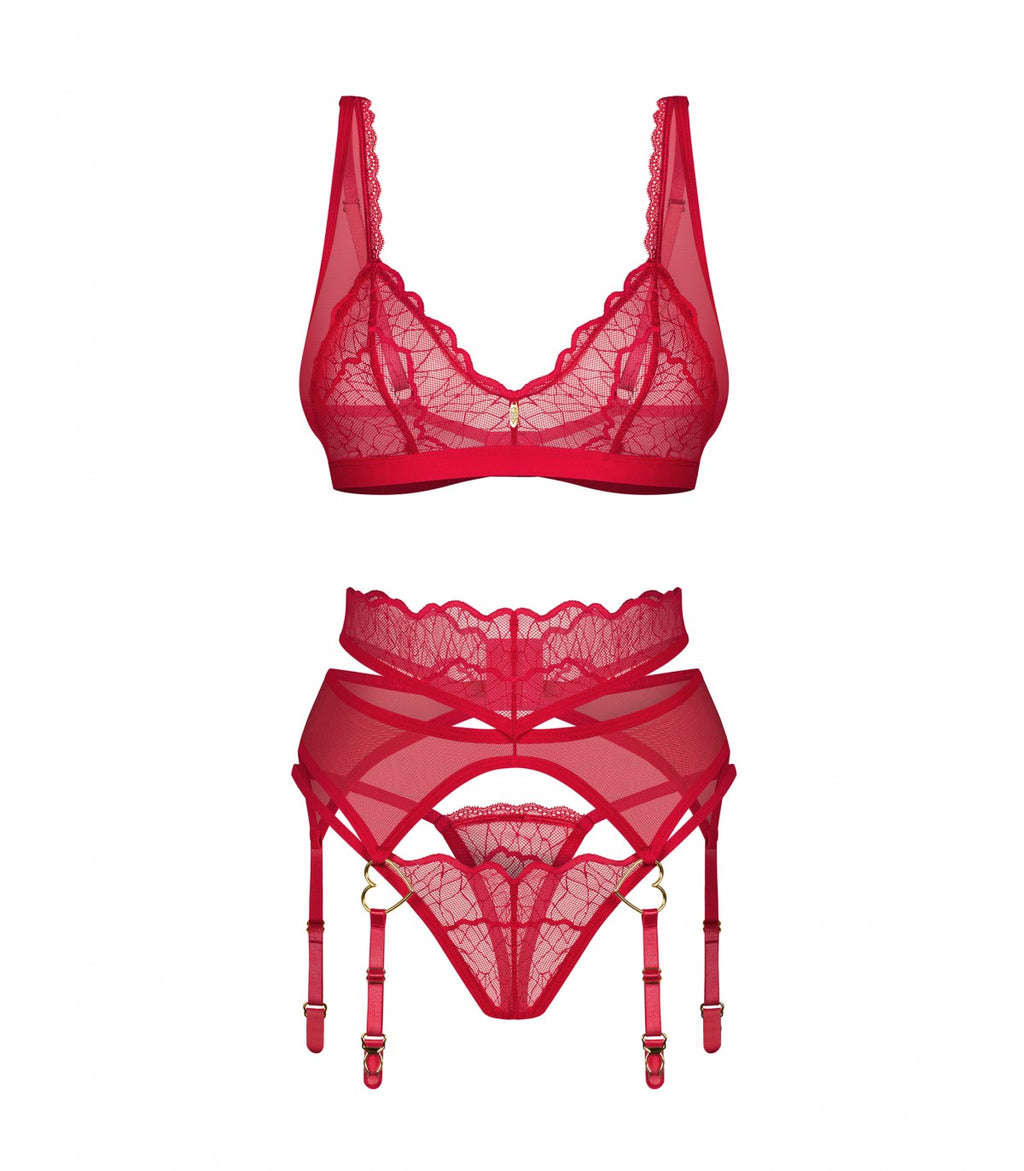 CUPIDE DESIR SET 3 PEZZI L/XL